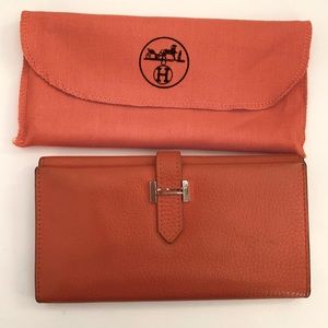 Designer inspired leather wallet